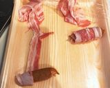 肉巻きウィンナー（高校お弁当）作り方1写真