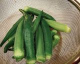 簡単 おくらナッツ作り方1写真
