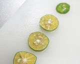 冷凍しちゃおう②シークヮーサー作り方15写真
