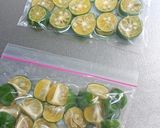 冷凍しちゃおう②シークヮーサー作り方18写真