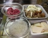 肉豆腐!味噌しょうが煮作り方1写真