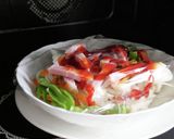 レンジで1発!ナポリタンうどん作り方3写真