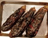 焼きナスの和風マリネと生ハム作り方3写真