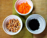 大豆の旨み引き立つ♪大豆とひじきご飯作り方1写真