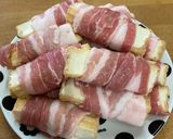 甘辛♪絹揚げの豚バラ巻き作り方3写真