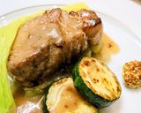 低温調理器レシピ☆豚ロースの和風塩麹焼き作り方17写真