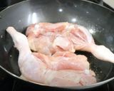 低温調理器レシピ☆骨付き鶏もも肉の照焼き作り方1写真