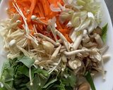 野菜たっぷり　スーパーフード卯の花丼作り方2写真