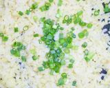 男のロマンだ！やみつきにんにく背脂炒飯作り方8写真