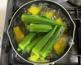 簡単　夏野菜の甘酢炒め作り方2写真