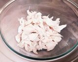 お酒に合う！鶏ささみとネギの旨辛和え作り方4写真