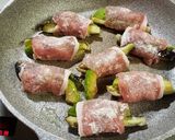 トロッと!ナスとアボカドの豚ロース巻き作り方8写真
