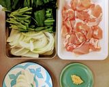 鶏とほうれん草のトマトソースパスタ作り方1写真