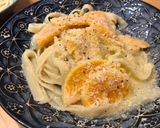 アンチョビとチーズのオニオンソースパスタ作り方7写真