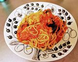 鶏とほうれん草のトマトソースパスタ作り方10写真