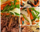 簡単材料～麺もちもちチャプチェ～自信作！作り方4写真