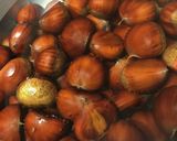 我が家の栗甘露煮　　低糖作り方1写真