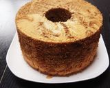 大人のコーヒーマーブルシフォンケーキ作り方16写真