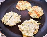 ズッキーニのチジミ／お好み焼き作り方5写真