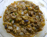 レンジで簡単！茄子とひき肉の中華炒め作り方4写真