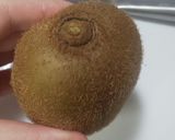 キウイ〜芯の抜き方〜作り方1写真