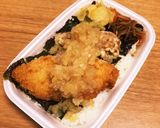 にんにく玉ねぎソースでひと手間のり弁作り方3写真