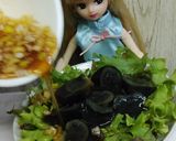 リカちゃん♡うずらのピータンサラダ꧂作り方21写真