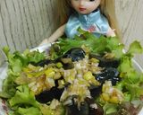 リカちゃん♡うずらのピータンサラダ꧂作り方23写真