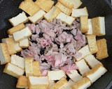 豚バラと厚揚げの甘辛炒め作り方2写真