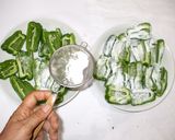 ピーマンの肉詰め♪簡単ピーマン剝がれない作り方5写真