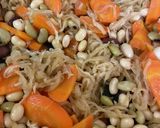 切り干し大根!大豆のサラダ作り方4写真