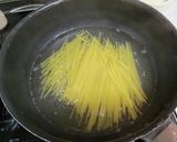 話題タラキューブとしめじの和風パスタ作り方4写真