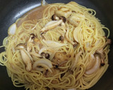 話題タラキューブとしめじの和風パスタ作り方5写真