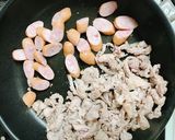 豚肉とコーンの味噌バター炒め作り方3写真