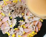 豚肉とコーンの味噌バター炒め作り方6写真