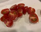 【簡単作り置き】トマトと茗荷のかぼす風味作り方2写真