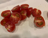 【簡単作り置き】トマトと茗荷のかぼす風味作り方2写真