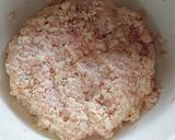 節約レシピ★ピーマンのふんわり肉豆腐詰め作り方3写真