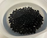 圧力鍋で簡単美味しい蒸し黒豆★大豆でも作り方1写真