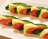 おつまみにもお勧め!きゅうりチーズサラミ作り方5写真