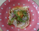卵のせ納豆シラス干しうどん作り方6写真