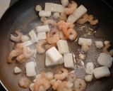 簡単！シーフード納豆スパゲティー作り方2写真