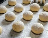 材料3つ焼くまで10分☆簡単スノーボール作り方6写真