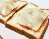 チーズラタトゥイユのホットサンド作り方4写真