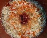 ピリ辛サッポロ一番塩ラーメン作り方3写真