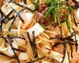 簡単！シーフード納豆スパゲティー作り方5写真