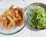 余ったメンマで和え物作り方1写真