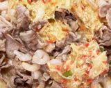 【低糖質】無加水オートミールお好み焼き作り方8写真