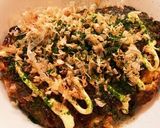 【低糖質】無加水オートミールお好み焼き作り方11写真