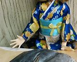 リカちゃん♡さわらの茎わかめポン酢がけ作り方1写真